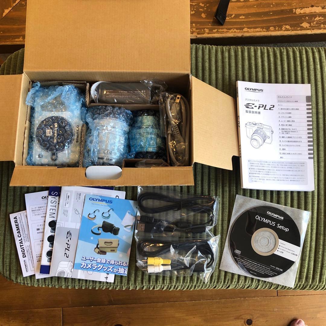 【美品】OLYMPUS E-PL2 ダブルズームキット