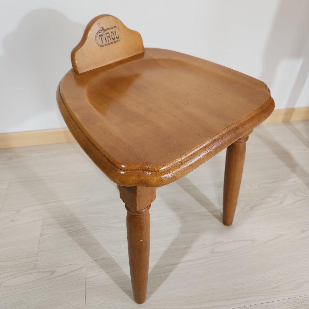 マルニ木工 maruni アンティーク ドレッサー 鏡台 椅子付き 本州送料込み