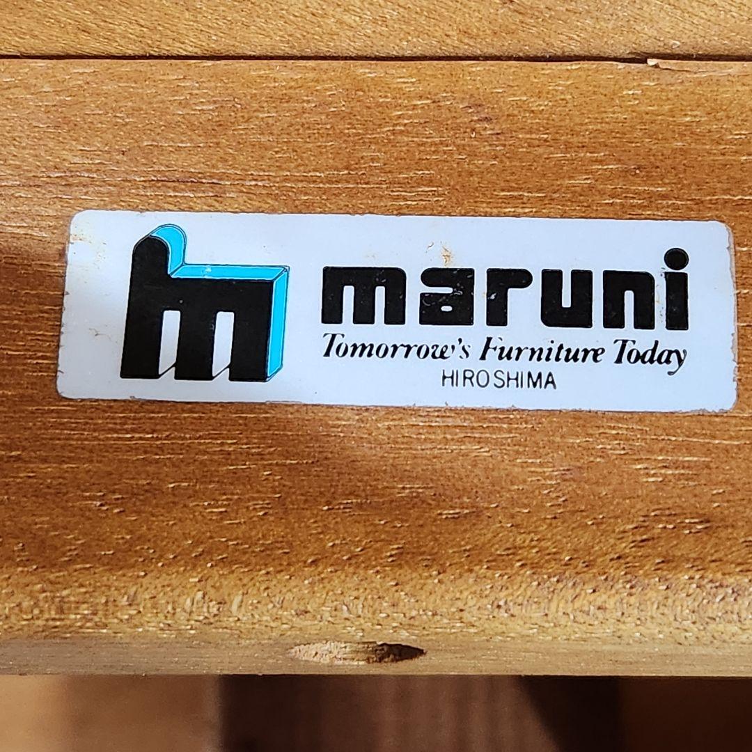 マルニ木工 maruni アンティーク ドレッサー 鏡台 椅子付き 本州送料込み