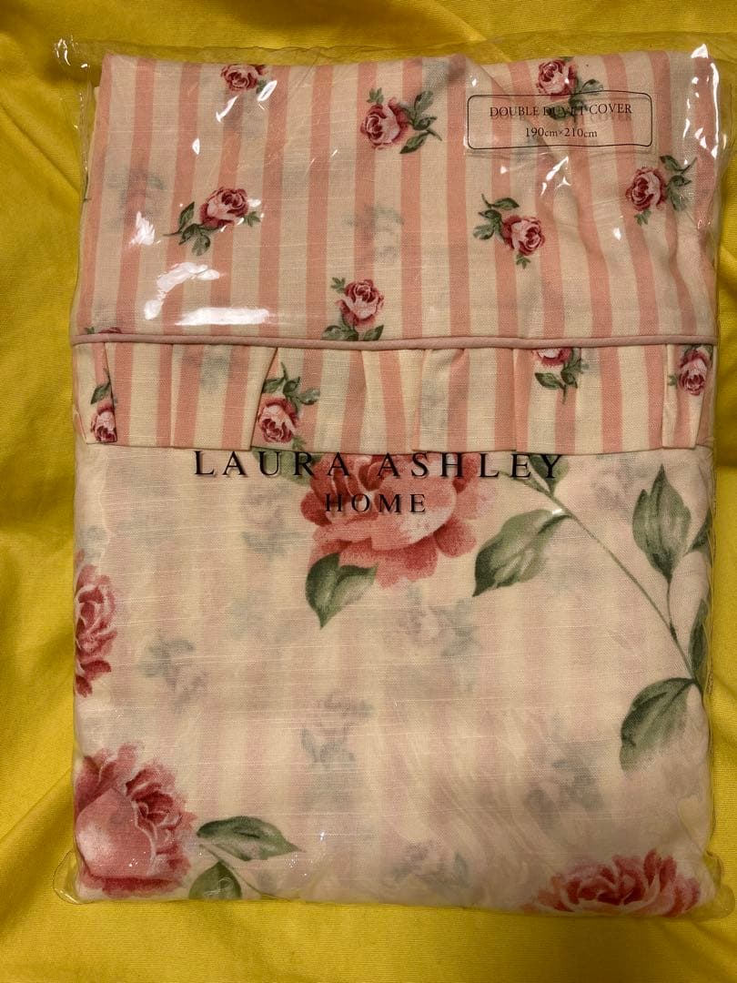 新品‼️✳️ローラアシュレイ　掛け布団カバー　デュベカバー　190×210ダブル‼️✳️