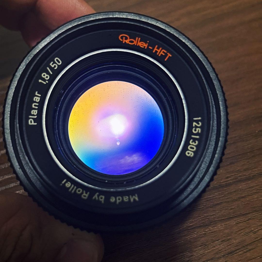Rollei-HFT Planar 1.8/50 レンズ