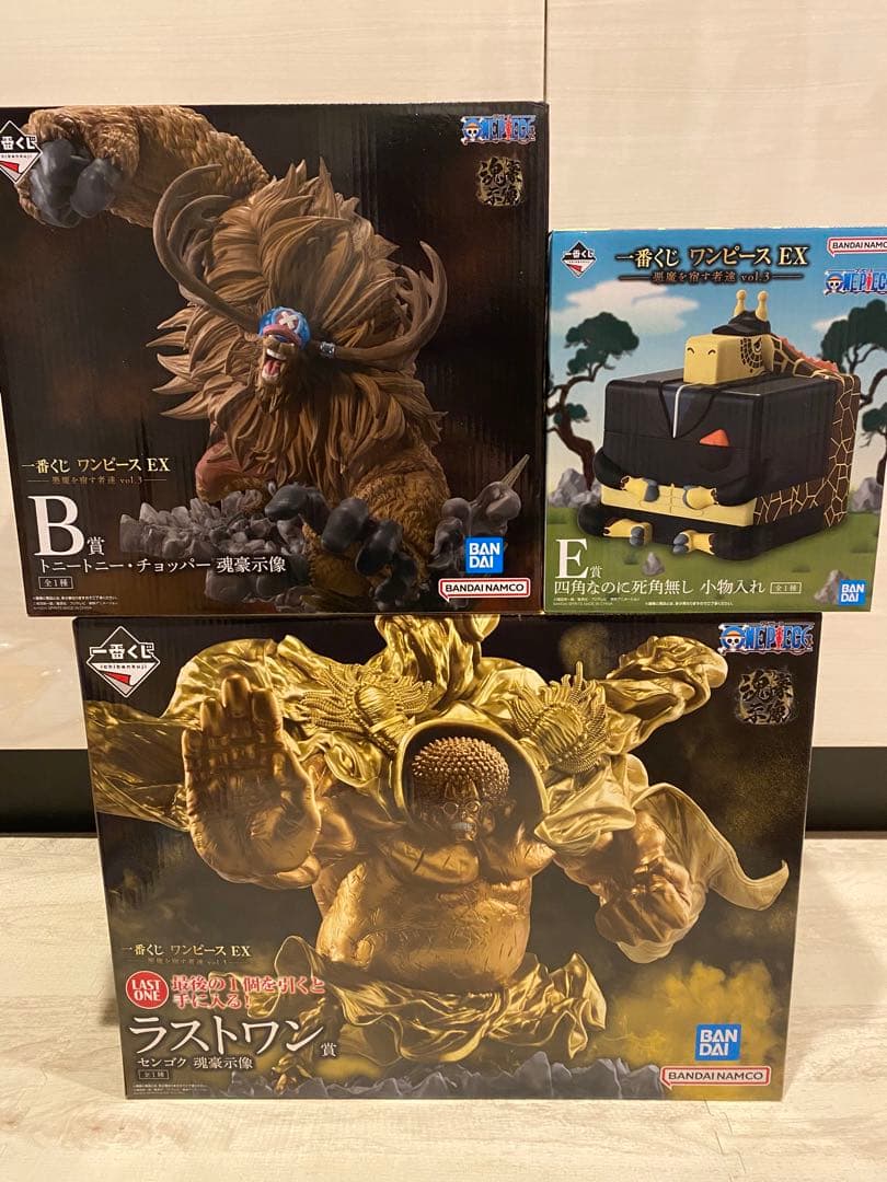 一番くじ　ワンピースEX　悪魔を宿す者達Vol.3 ラストワン賞　B賞　E賞