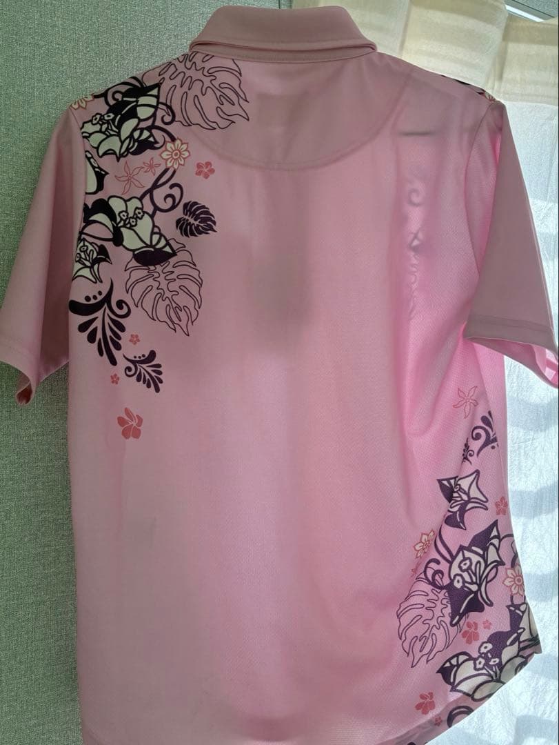 《新品未使用》沖縄限定　ぽろゆし　かりゆしウェア　ディズニー　ピンク