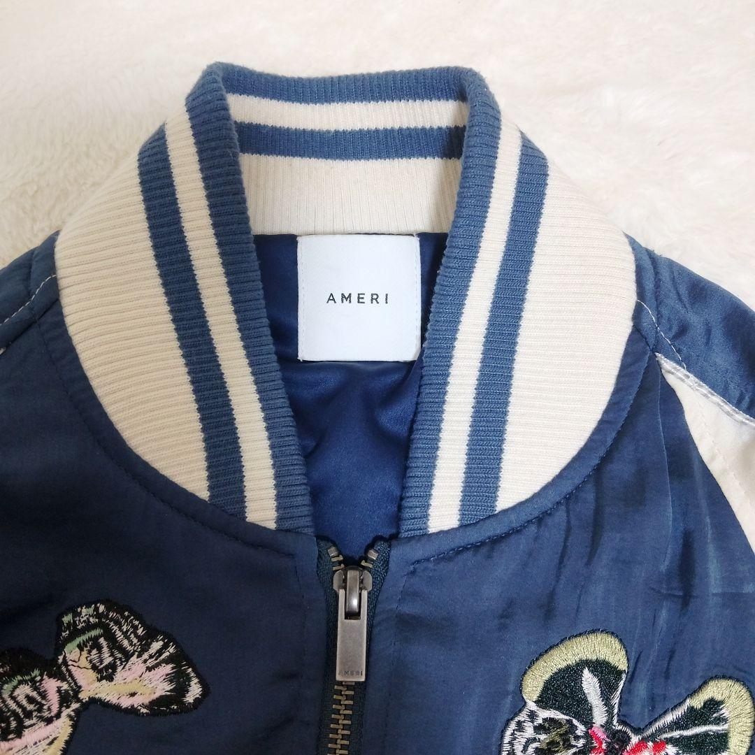 AMERI×STUDIOUS lillybell souvenir jacket