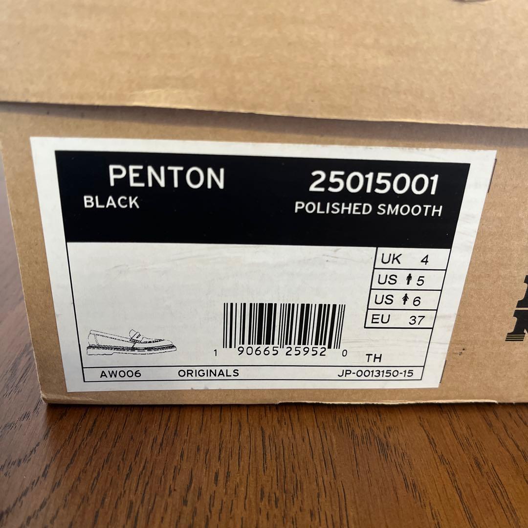 ドクターマーチン ペントン ローファー UK4/23~23.5㎝ オールブラック