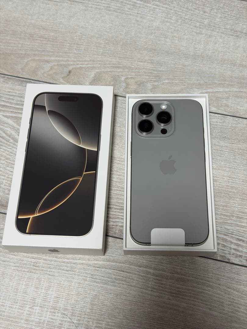 iPhone 16 Pro 128GB ナチュラルチタニウム Sim free