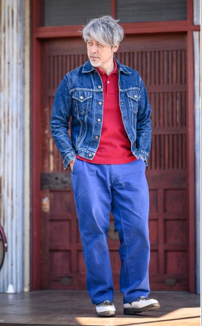 BONCOURAボンクラ／サードＧジャン　デニムジャケット インディゴ442XL