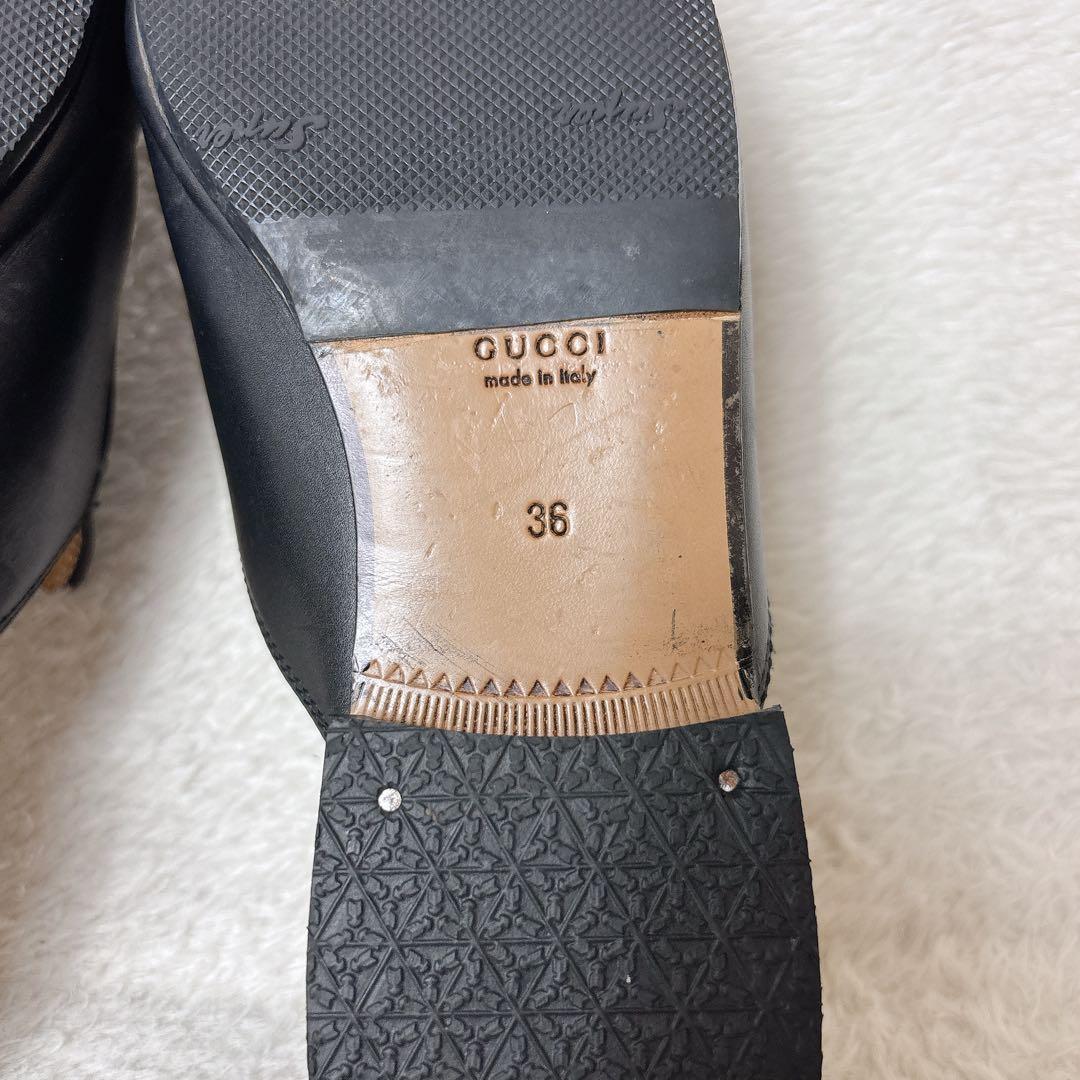 GUCCI グッチ ホースビット ローファー スリッポン プリンスタウン レザー