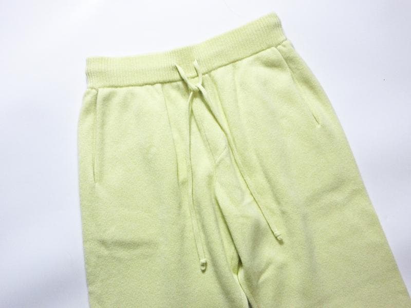 新品 AURALEE オーラリーBABY CASHMERE KNIT PANTS