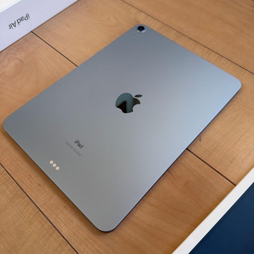 iPadAir第4世代 スカイブルー 64GB ApplePencilとカバー付