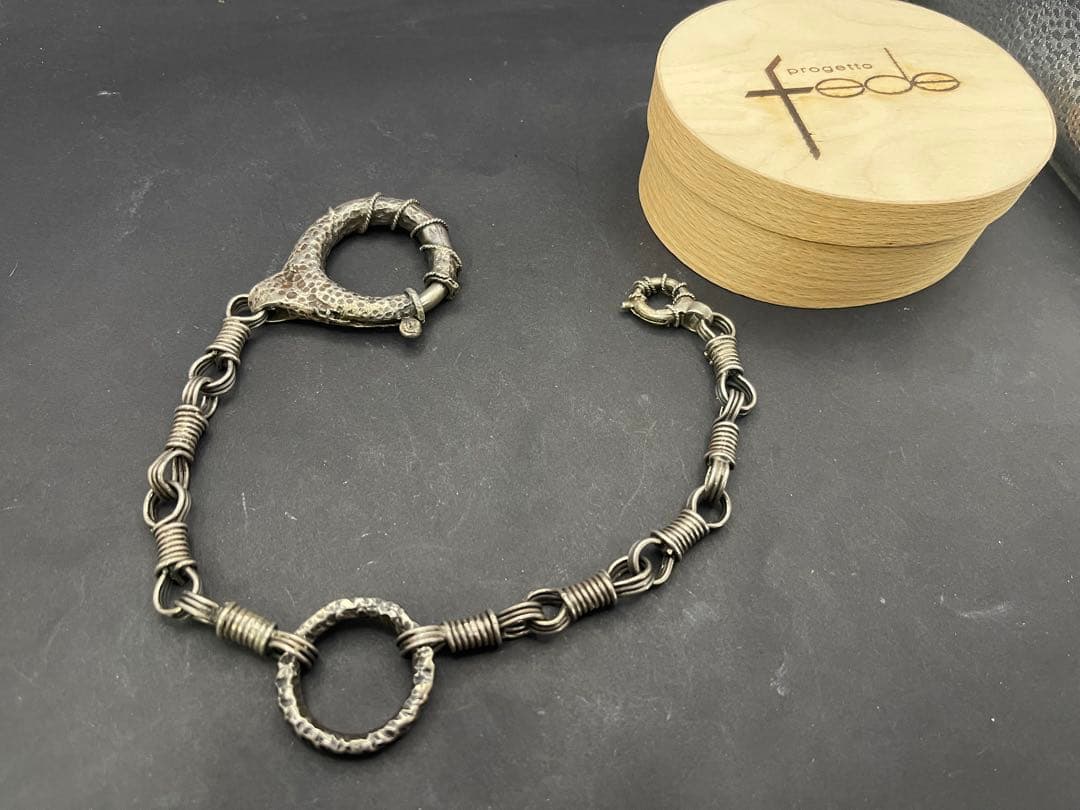 プロゲットフェデ　シルバー925製　ウォレットチェーン　重量約120g