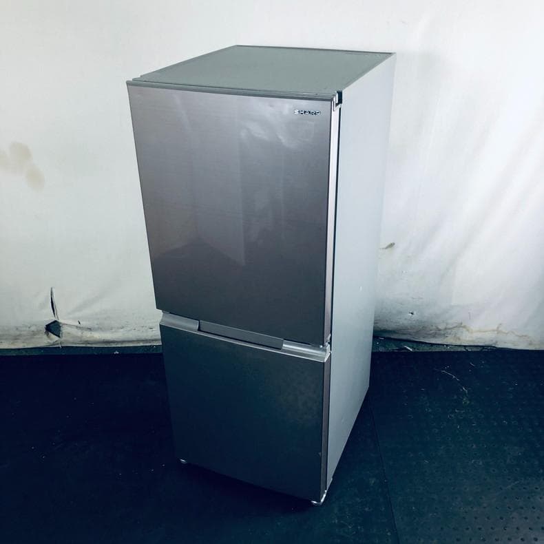 ★送料・設置無料★ 中古 2ドア冷蔵庫 シャープ (No.2836)