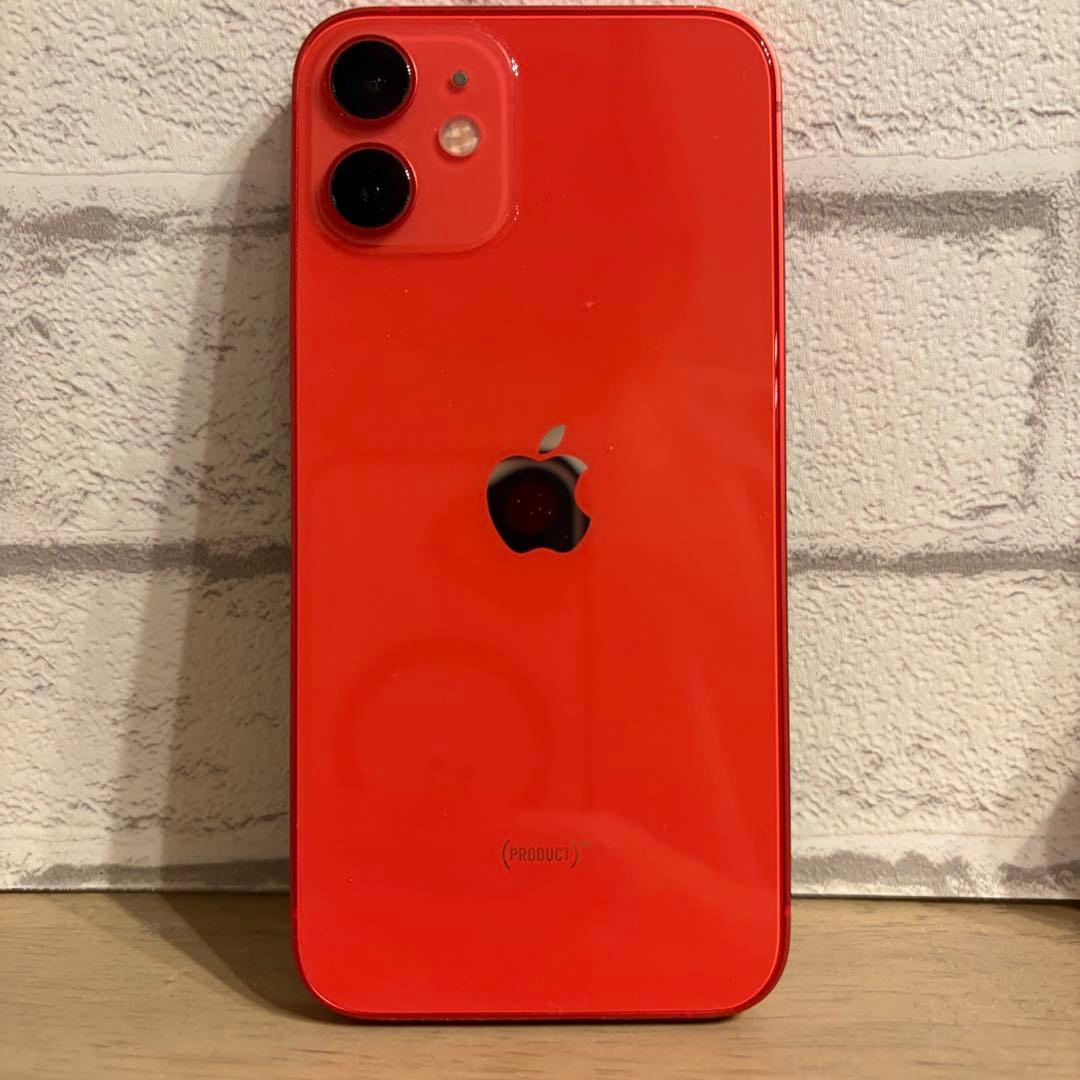 Apple iPhone 12 mini レッド 赤 本体 中古