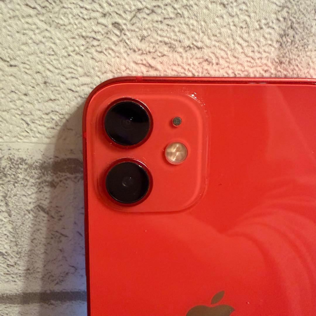 Apple iPhone 12 mini レッド 赤 本体 中古