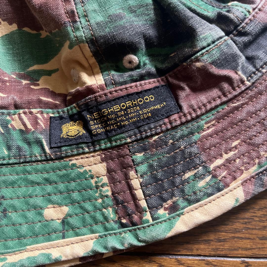 NEIGHBORHOOD カモフラ バケットハット