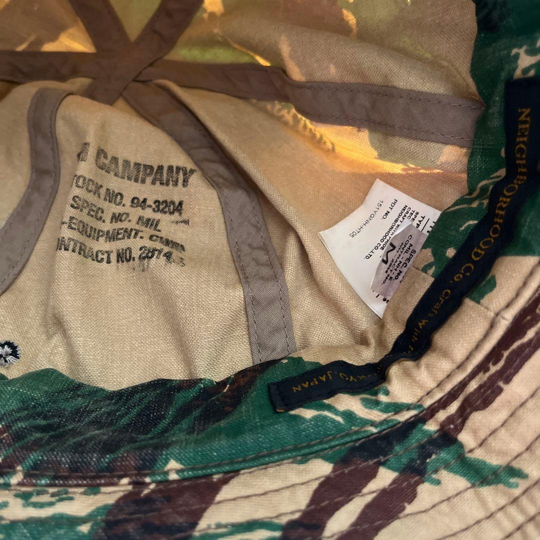 NEIGHBORHOOD カモフラ バケットハット