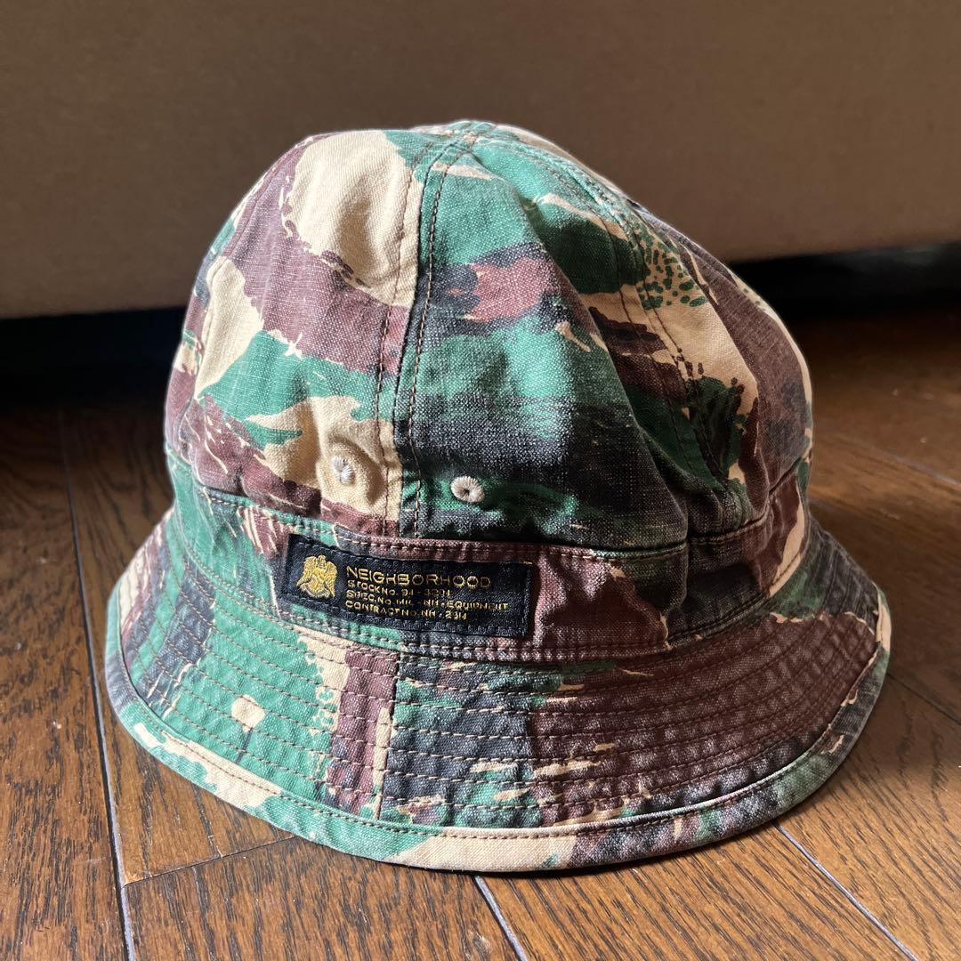 NEIGHBORHOOD カモフラ バケットハット