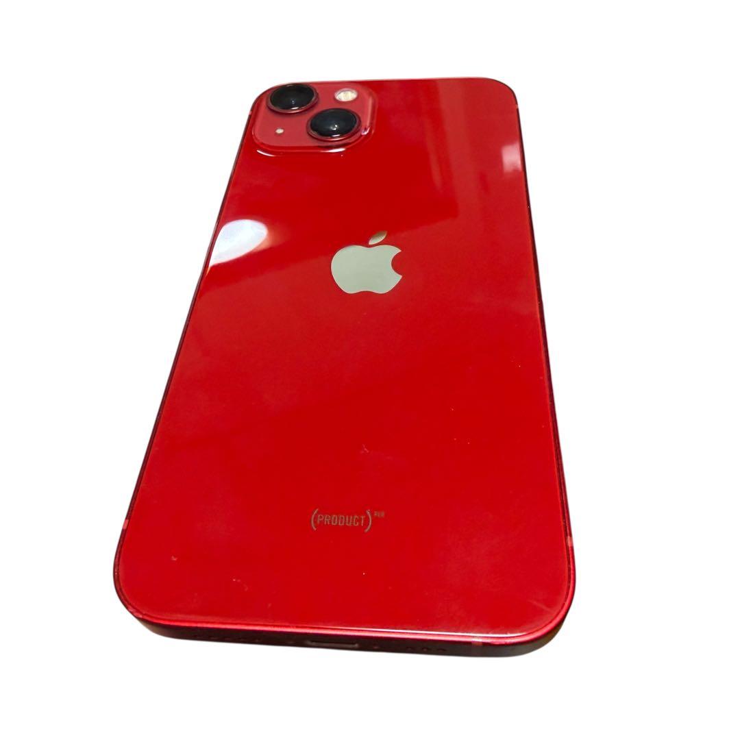 iPhone 13 128gb レッド　Apple 画面擦れ
