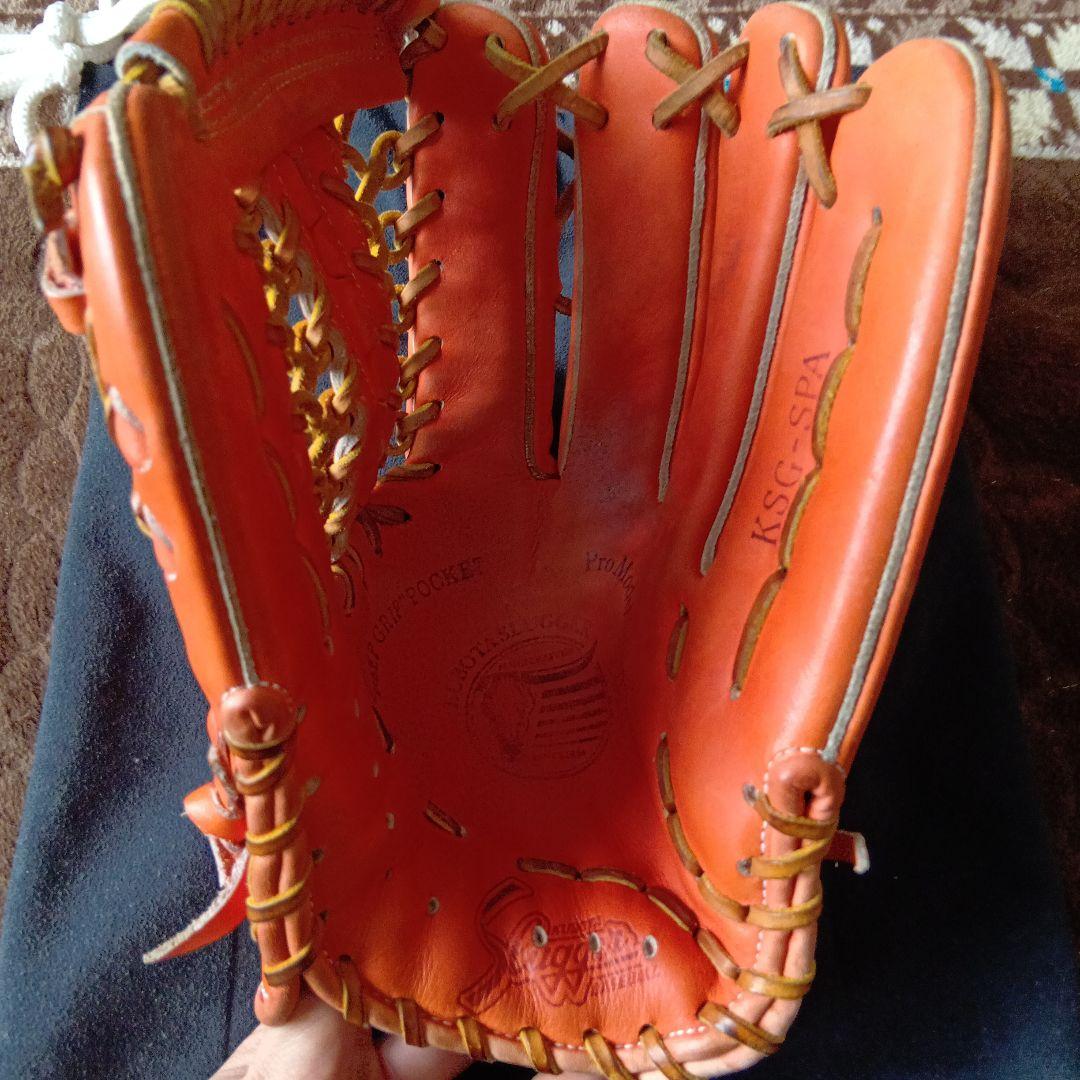 久保田スラッガー 硬式グローブ 専用袋付き