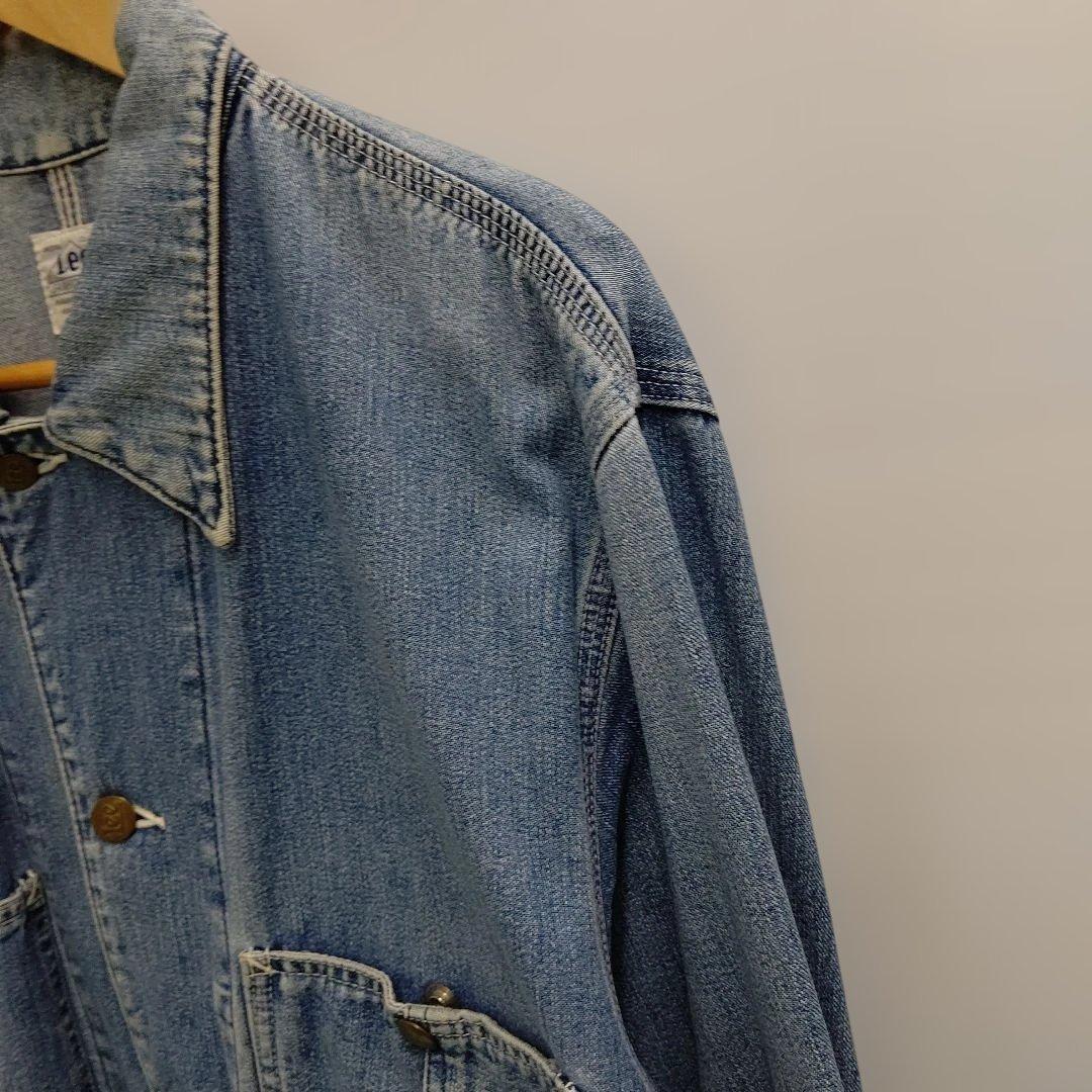 Lee デニムカバーオール 復刻 ハウスタグ 91-J