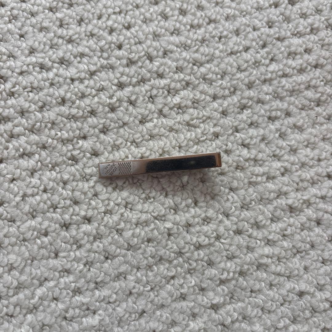 ま*み様 ルイヴィトン ネクタイピン パンス・クラヴァット・ダミエ