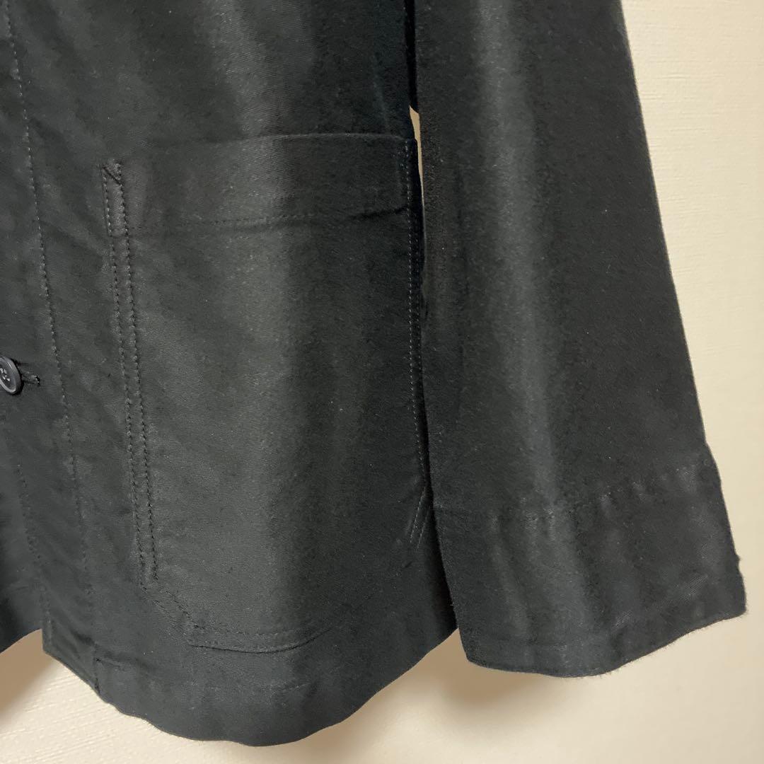 【新品】無印良品 モールスキン カバーオール 黒 Mサイズ