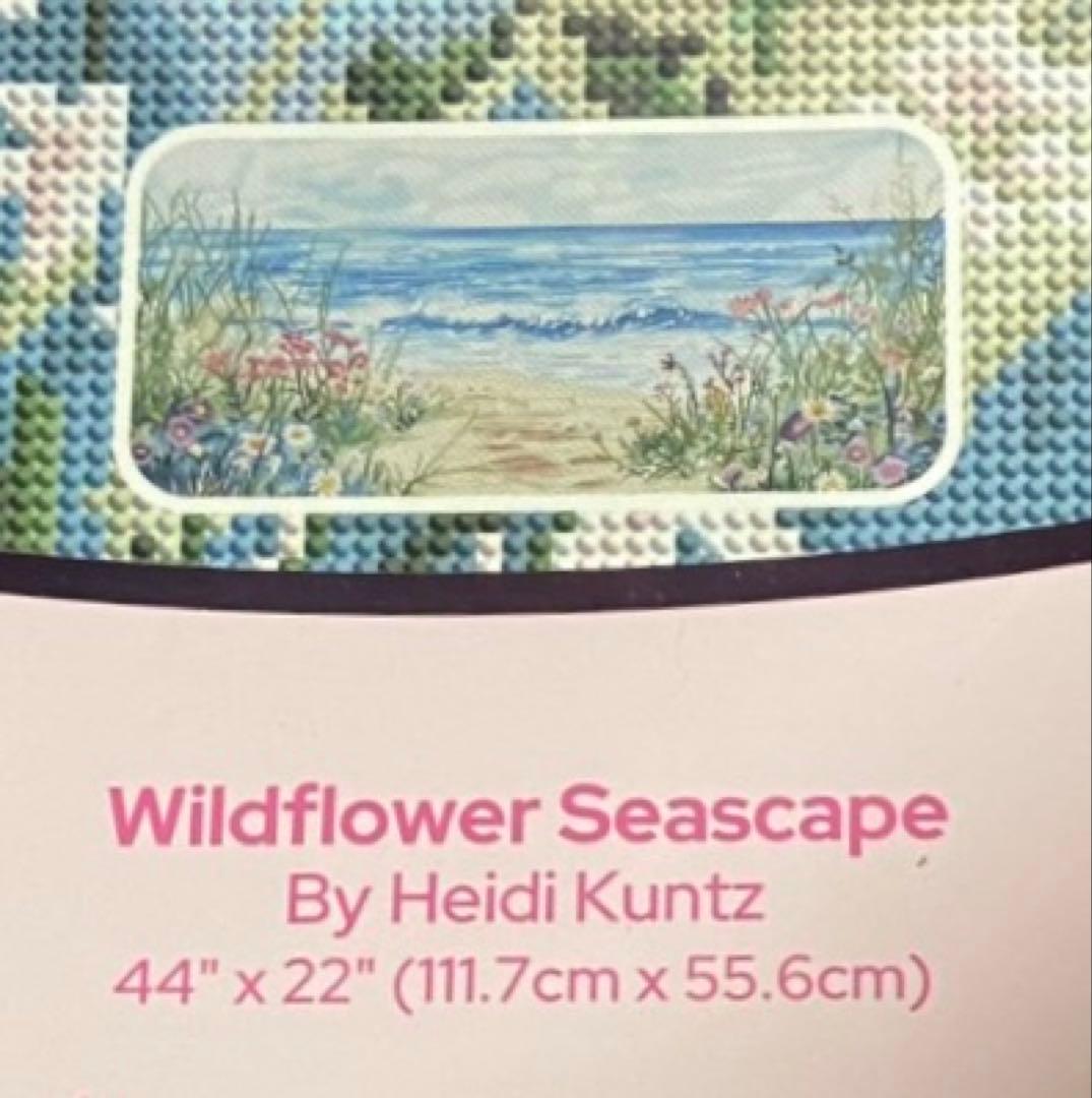 ダイヤモンドアートクラブ Wildflower Seascape