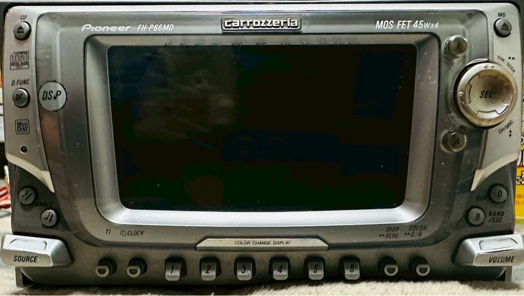 カーオーディオ FH-P66MD PIONEER S/NO:ULJJ503130JP