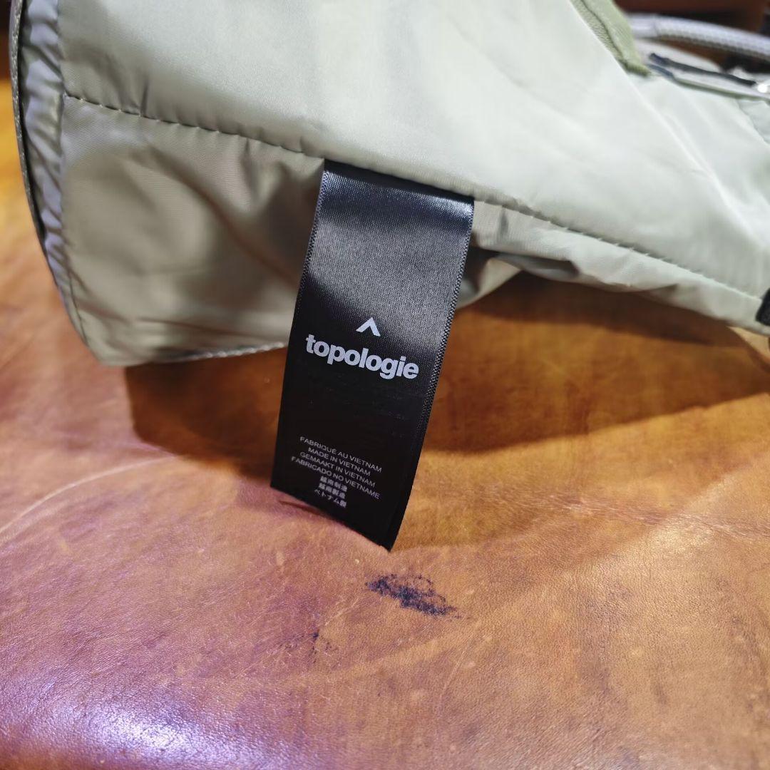 Topologie ナイロン製 ショルダーバッグ シルバー グレー ブラック