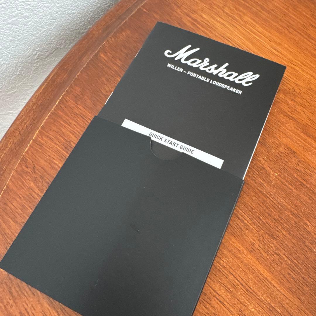 Marshall ワイヤレススピーカー＊箱・充電コード付き