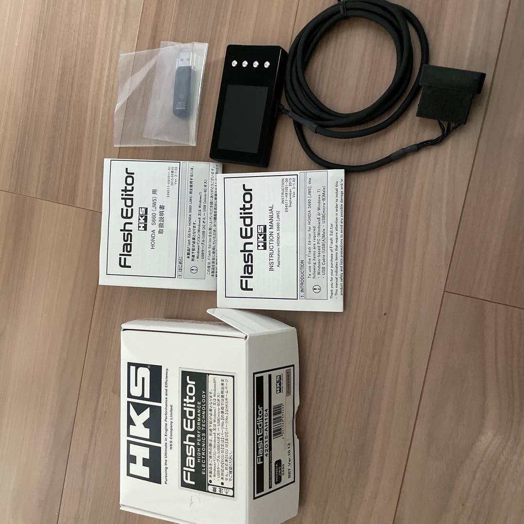 パーツ HKS FlashEditor S660 JW5 6MT