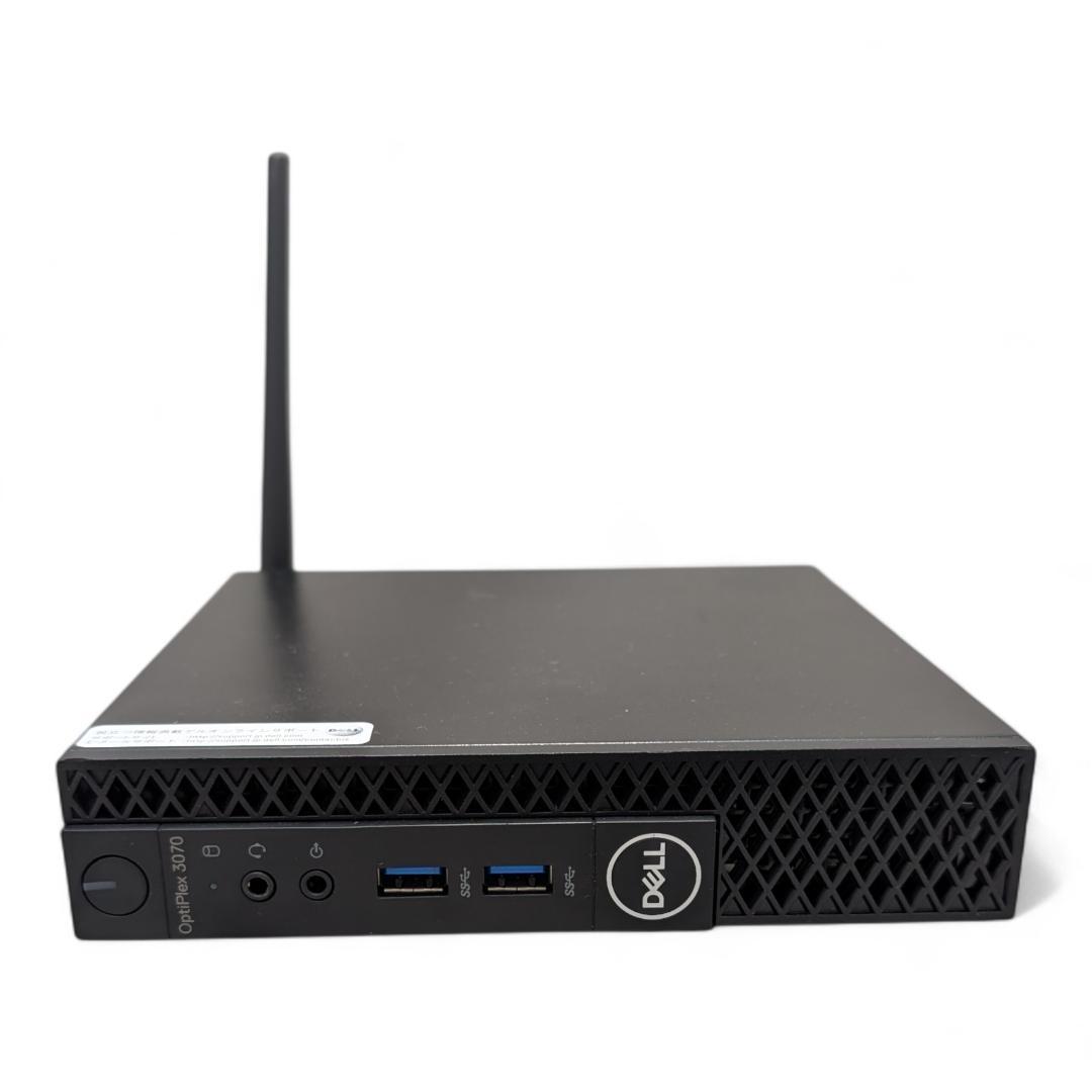 【完動中古品】Dell OptiPlex 3070 Micro Core-i3