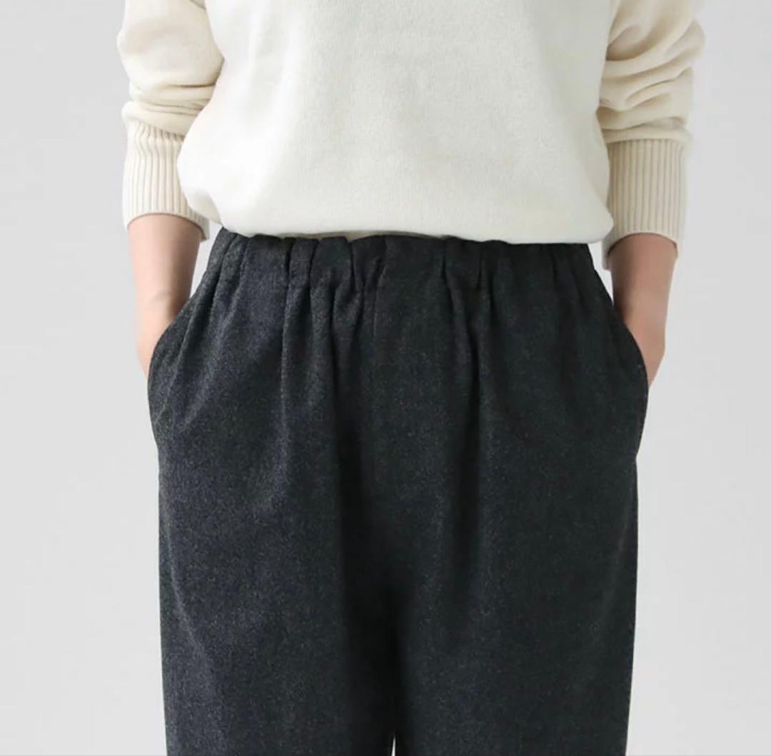 ⭐︎お値下げ中⭐︎SACRA CLASSIC FLANO PANTS サクラ　グレー