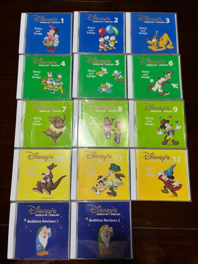 ディズニー英語システム　メインプログラムセット