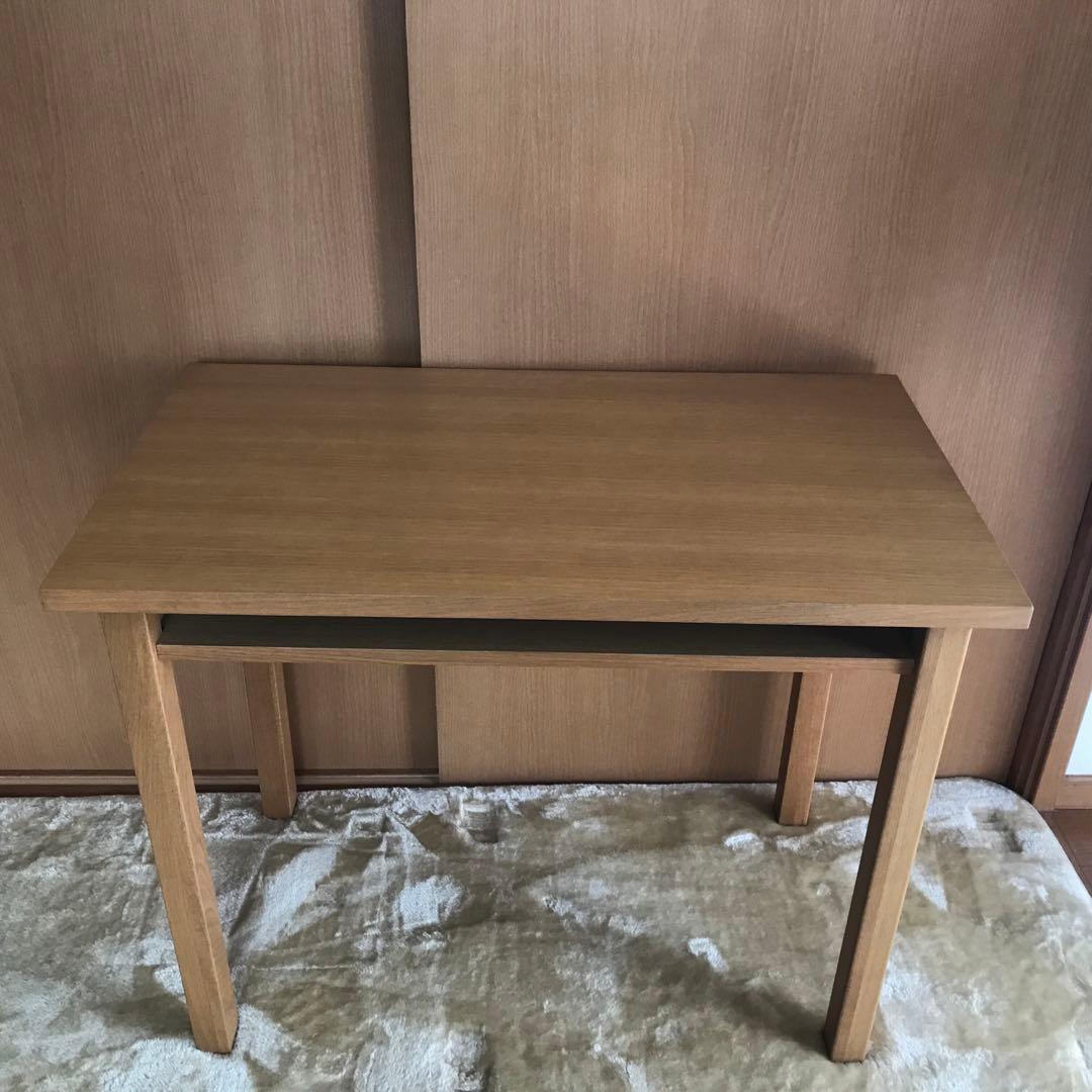 廃盤品 無印 オーク材 デスク 学習机