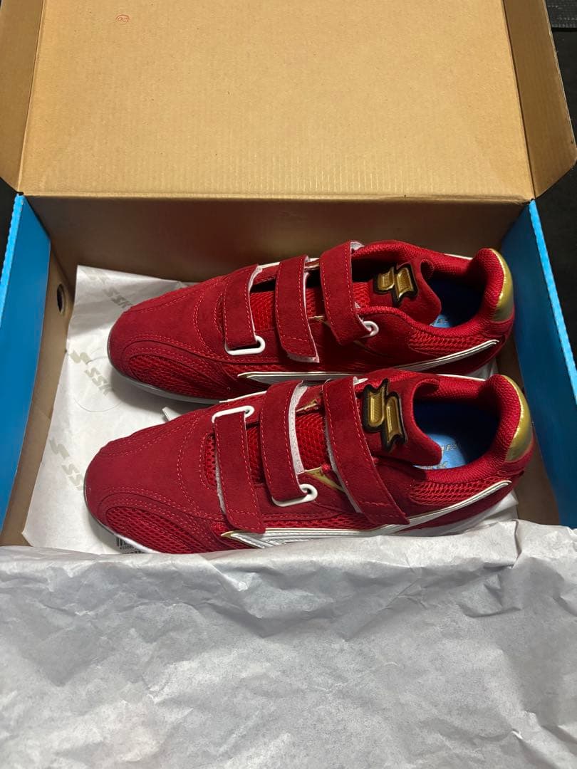 SSKプロエッジ　赤ゴールド　スパイク　26.0㌢