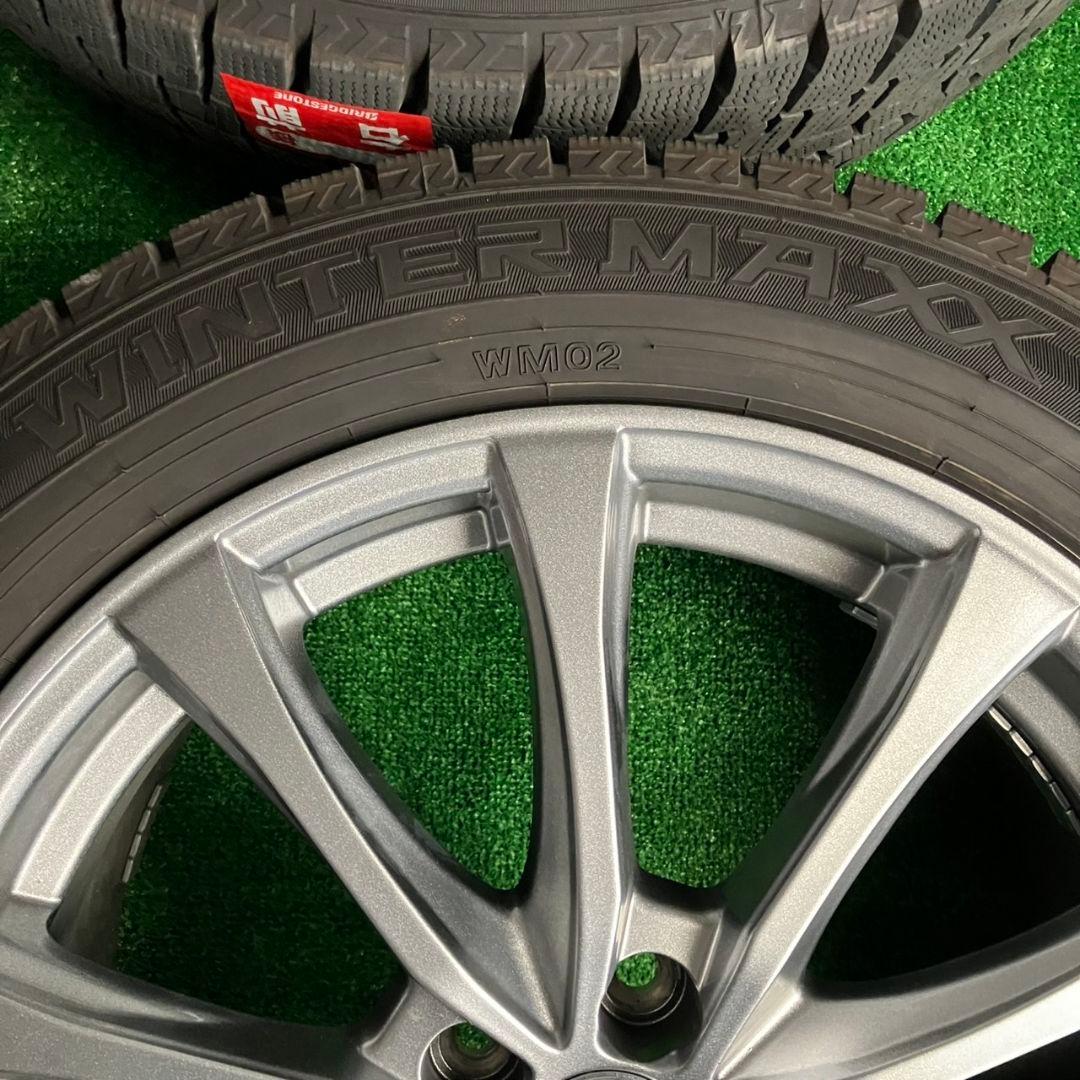 送料込 195/60R17 スタッドレスタイヤホイール4本セット ライズ(HV)