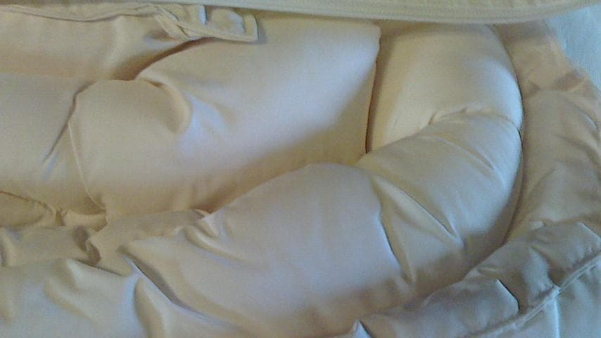 未使用テイジン 掛け布団 シングル ミクロガード 洗える 150x210cm