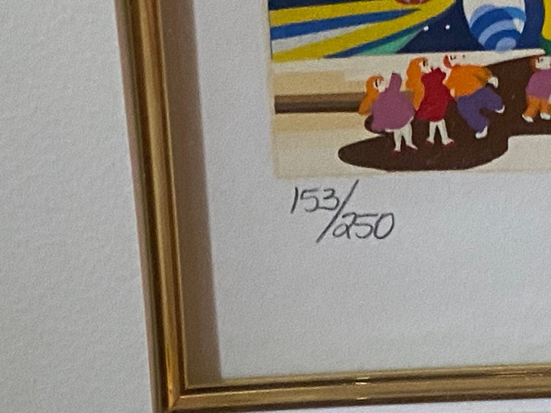 ヒロ ヤマガタ キャピタルヒルズ200周年シルクスクリーン