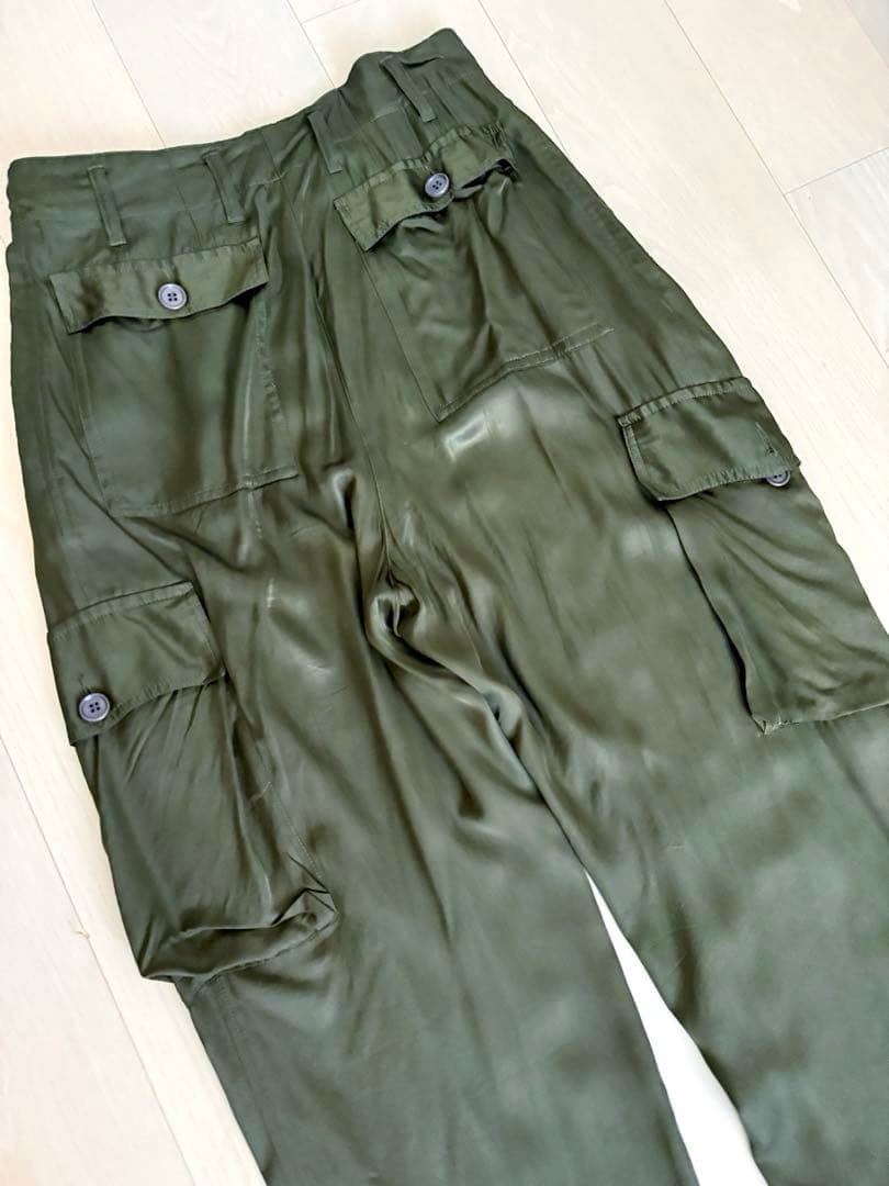DRIES VAN NOTEN ドリス ヴァン ノッテンカーゴパンツ カーキ