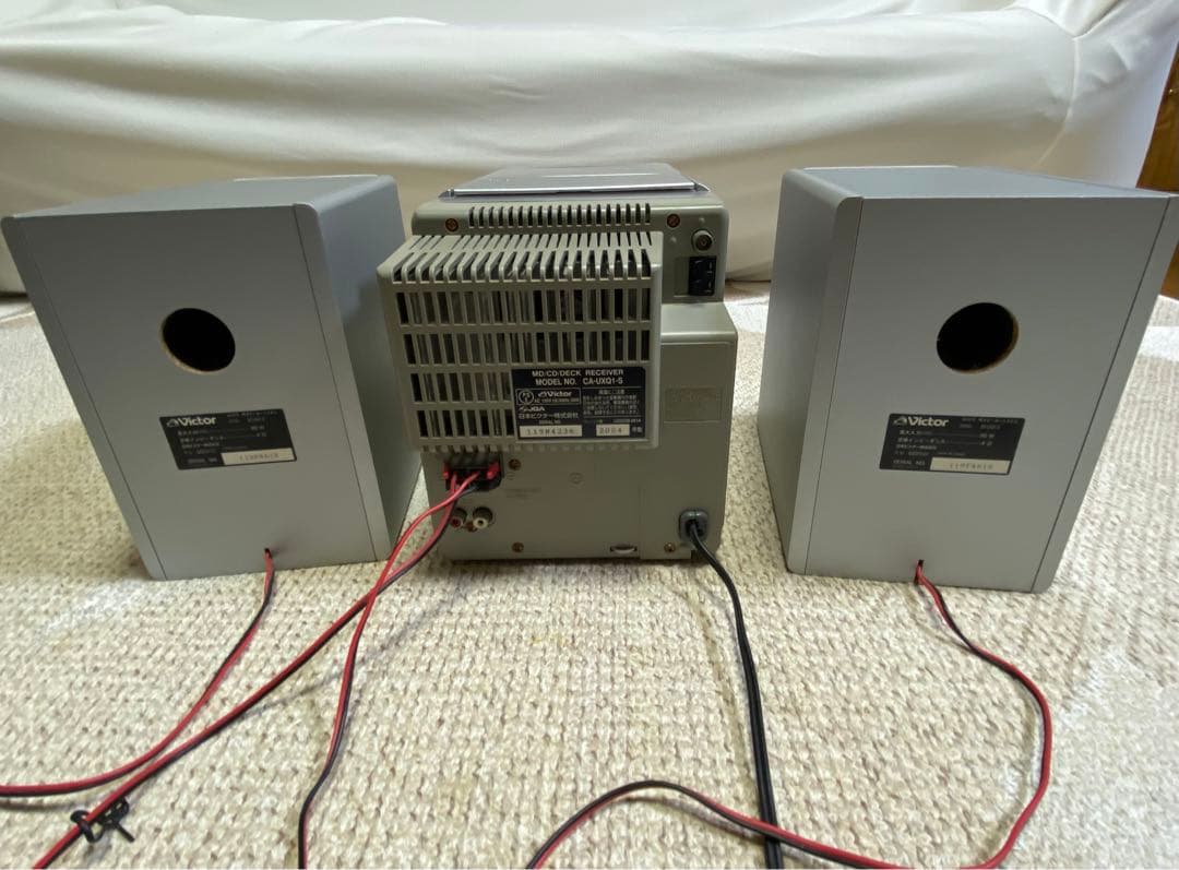 Victor CD/MDコンポ　UX-Q1 ビクター　カセット