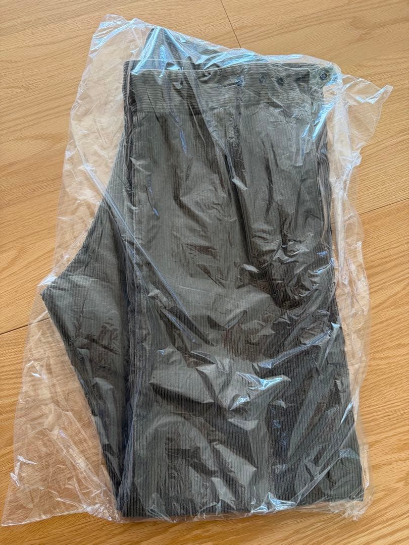【美品】ＲＲＬプリーテッドコーデュロイパンツ サイズ　サイズ３４✖️３２
