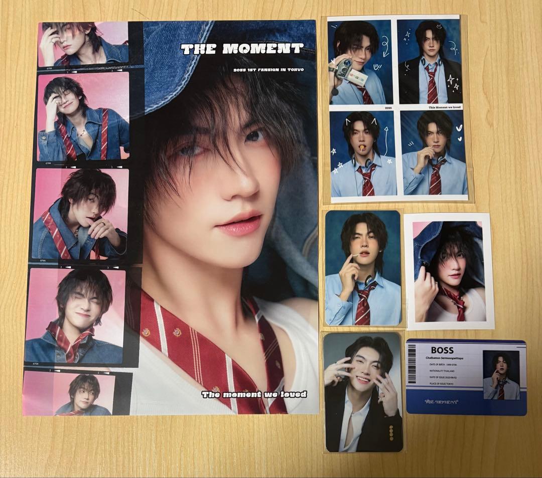 Boss Chaikamon the moment tokyo フォトブック