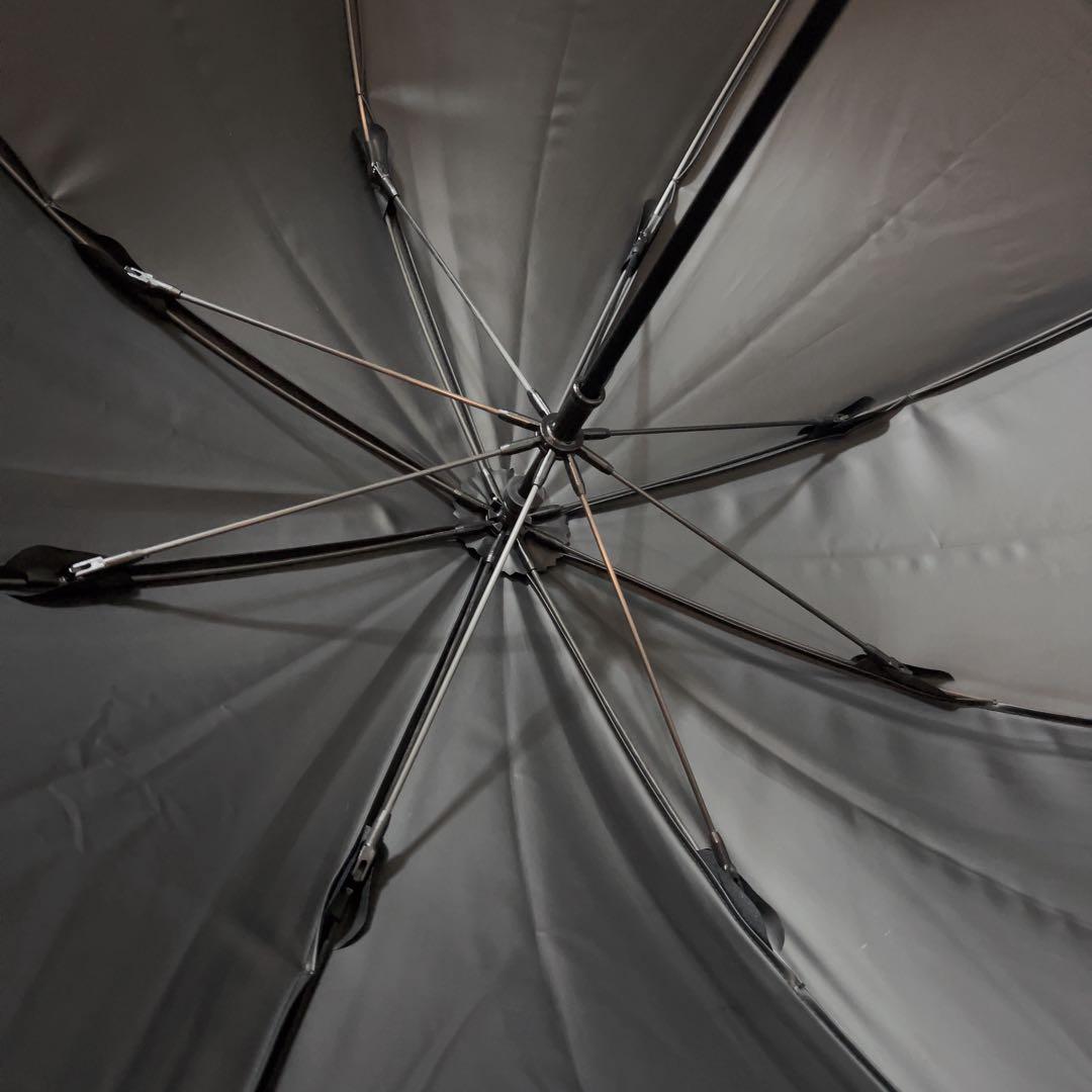 【最終値下げ】サンバリア 100⭐︎長傘Sサイズ フリル(ブラック)