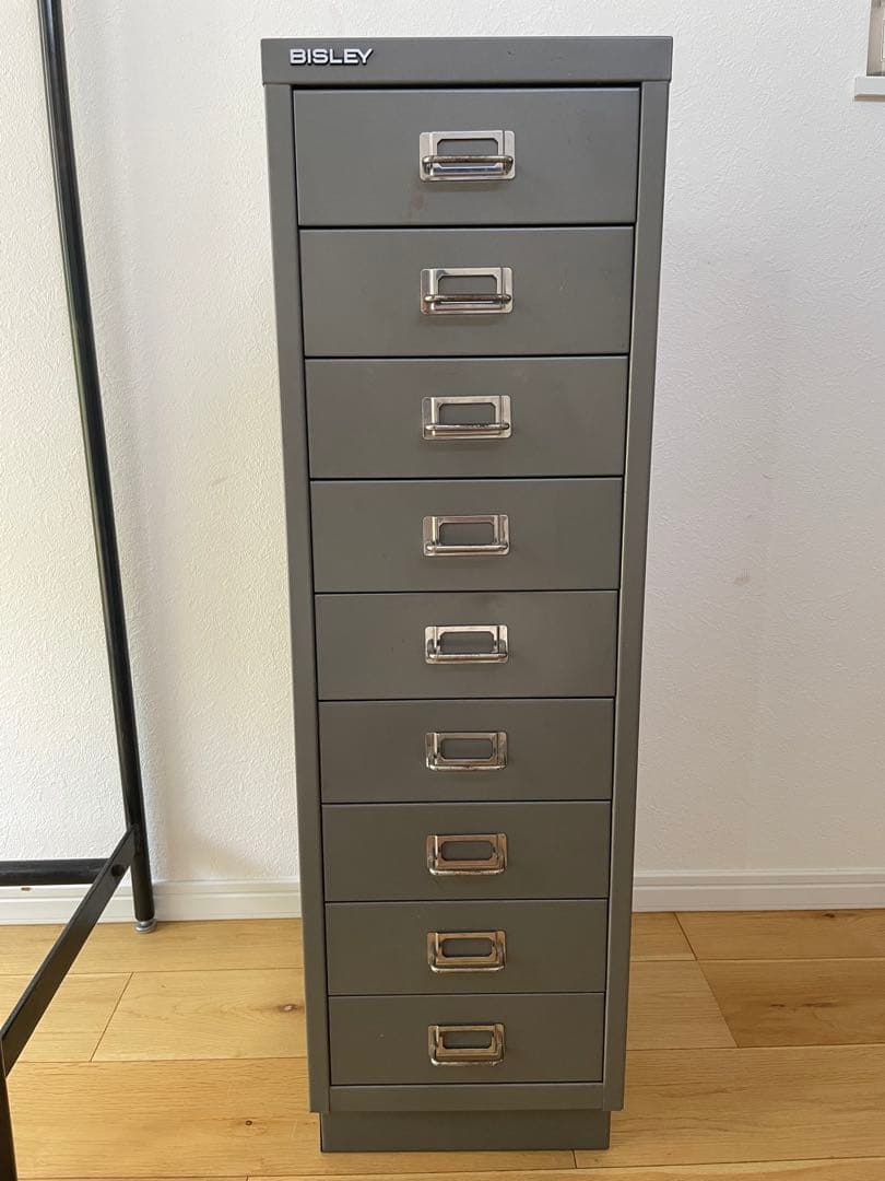 BISLEY 39 Series A4 Cabinet 9段 グレー