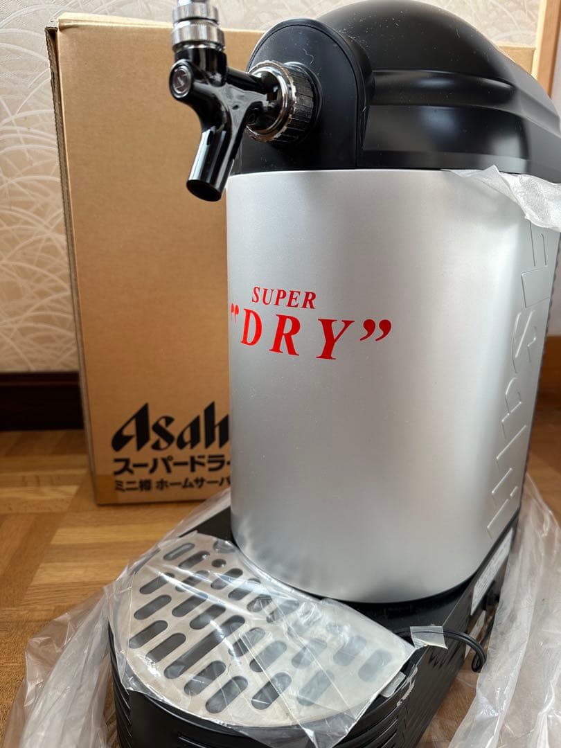 たかしAsahi スーパードライ ミニ樽ホームサーバー ガス5本付