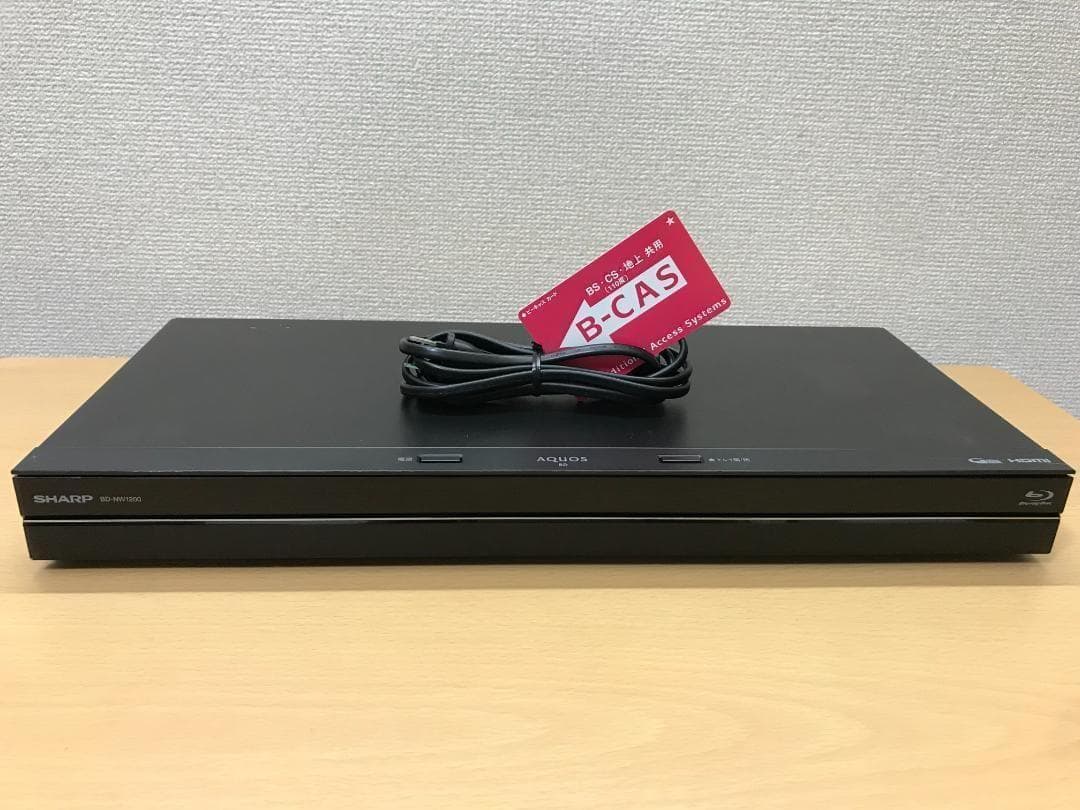 シャープ ブルーレイレコーダー 「BD-NW1200」 動作品②