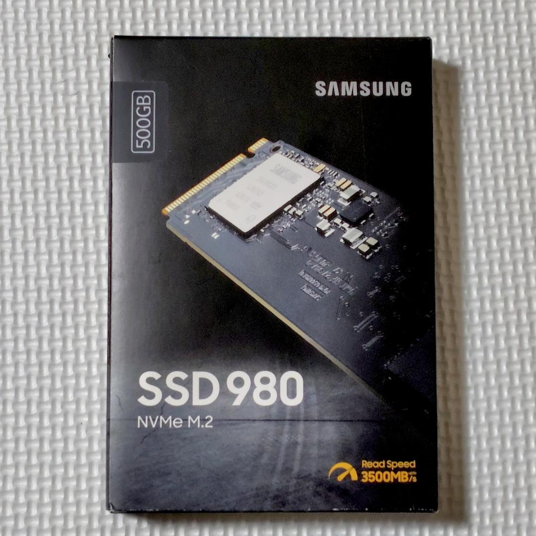 【動作品】SAMSUNG 980 SSD 500GB MZ-V8V500B/IT
