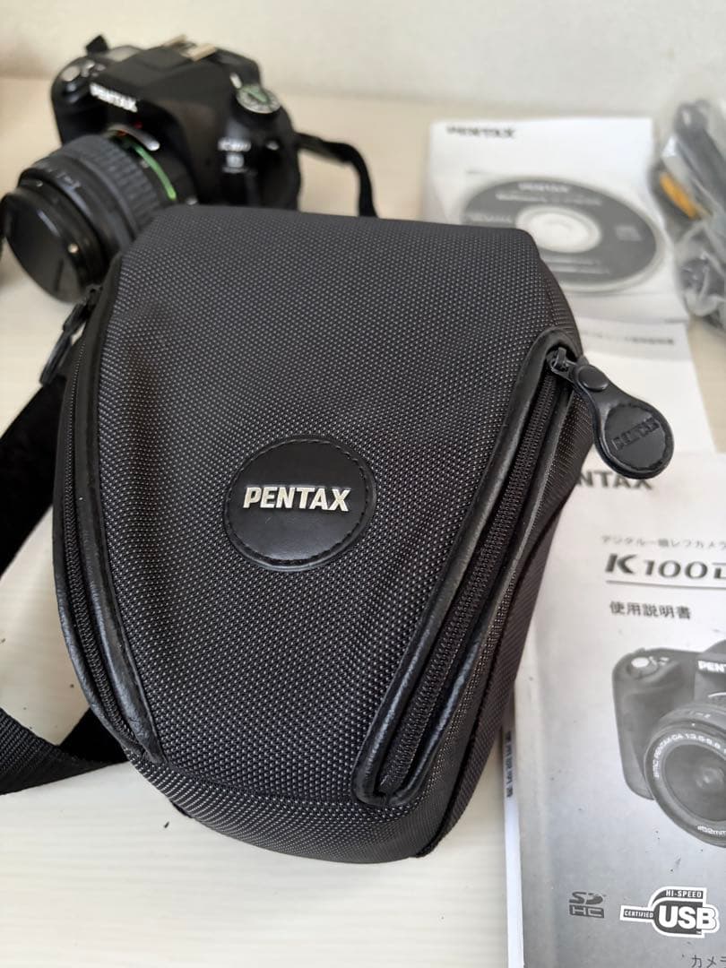 PENTAX ペンタックスK100D Super デジタル一眼レフカメラ セット
