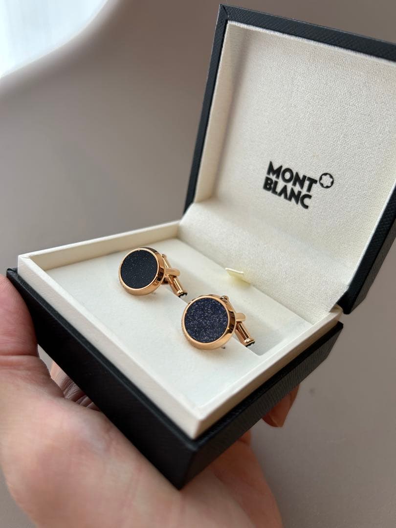MONTBLANC ゴールドメッキ カフリンクス　カフス
